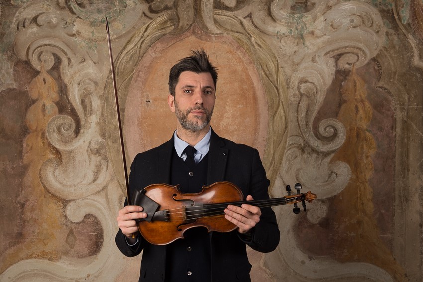 Gian Andrea Guerra<br>Primo Violino<br> Cremona Antiqua