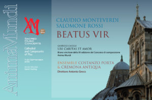 Beatus Vir<br/>Rassegna di Musica Sacra<br/>Anima Mundi Pisa