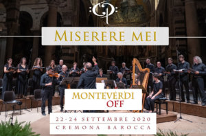 Miserere mei | Monteverdi Off<br/>Coro Costanzo Porta e Cremona Antiqua